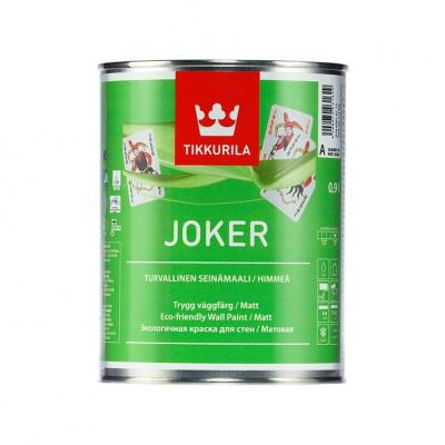 Краска интерьерная Tikkurilа Joker моющаяся матовая база А 0,9 л