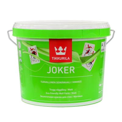 Краска интерьерная Tikkurilа Joker моющаяся матовая база А 2,7 л